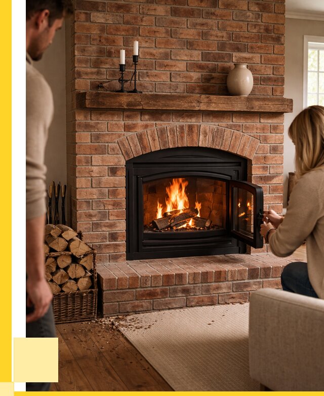 Кирпичные камины под ключ в Усолье-Сибирском от 154800 р. | ЭриданСль