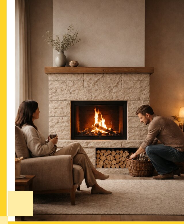 Камины для дома в Усолье-Сибирском под ключ от 154800 р. | ЭриданСль