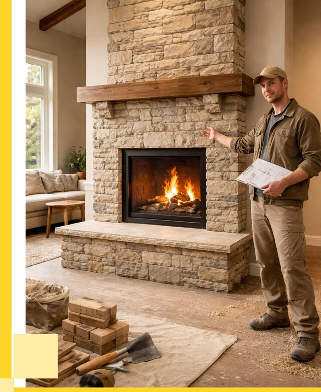 Камины под ключ в Усолье-Сибирском от 185760 р. | ЭриданСль — установка