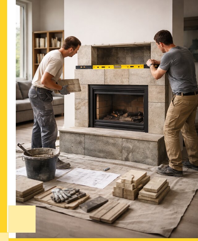 Монтаж каминов и установка в Усолье-Сибирском от 46440 р. | ЭриданСль