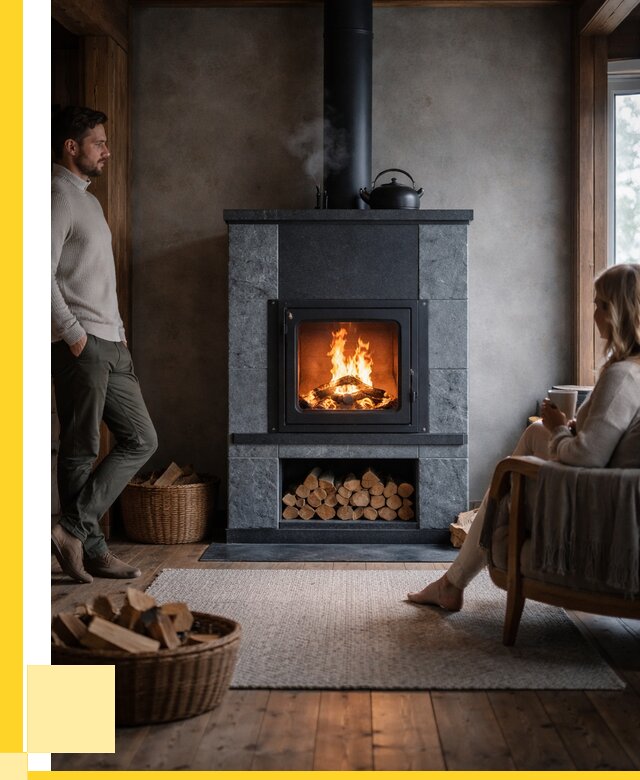 Каминопечи из кирпича в Усолье-Сибирском под ключ от 123840 р., ЭриданСль