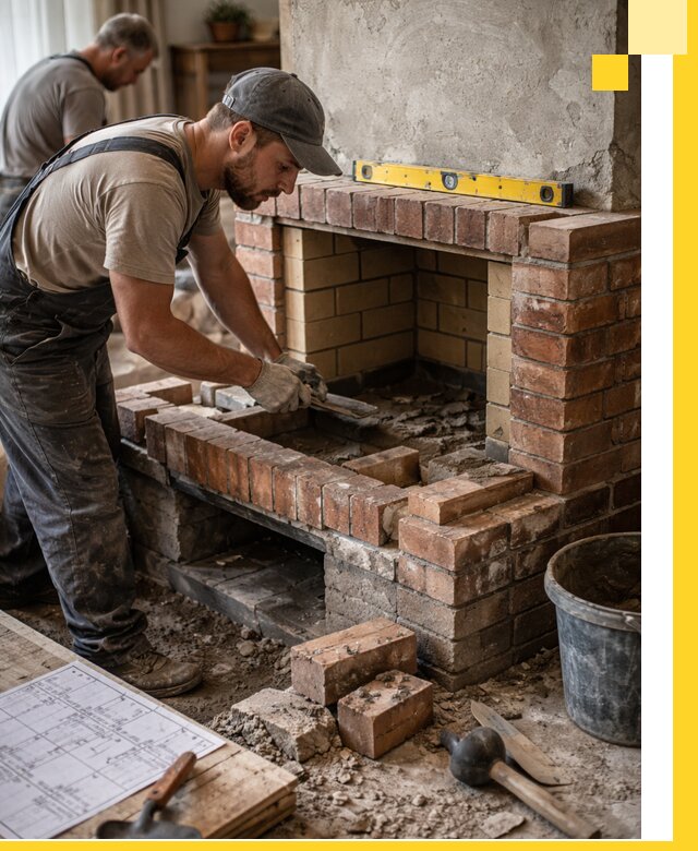 Изготовление и установка каминопечей под ключ в Усолье-Сибирском