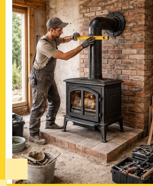 Монтаж печей установка банной печи в Усолье-Сибирском от 15480 р. | ЭриданСль