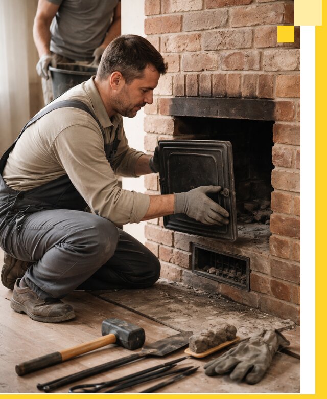 Ремонт печей в Усолье-Сибирском с гарантией качества и безопасности