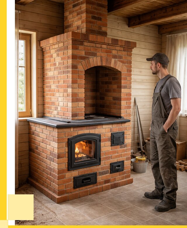 Кирпичные печи в Усолье-Сибирском: купить от 154800 р. | ЭриданСль