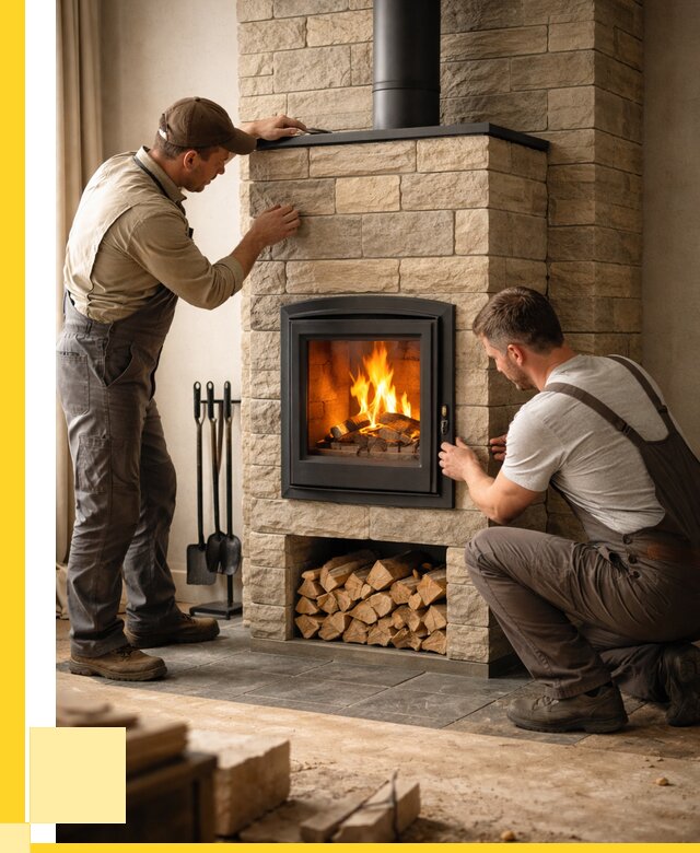 Дровяные кирпичные печи в Усолье-Сибирском от 46440 р. | ЭриданСль