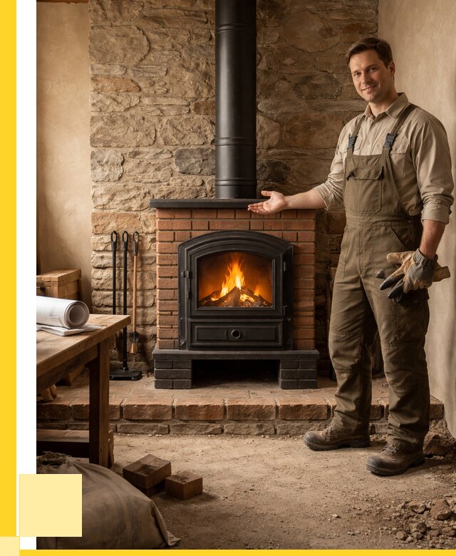 Печи отопительные из кирпича в Усолье-Сибирском от 82560 р., ЭриданСль