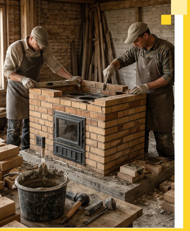 Изготовление и установка варочных печей под ключ в Усолье-Сибирском