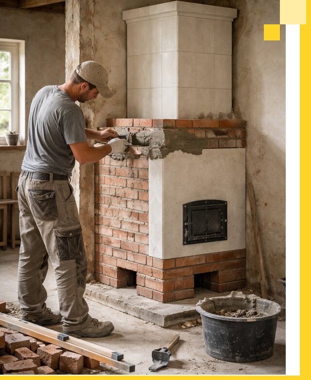 Изготовление и установка печей-голландок под ключ в Усолье-Сибирском