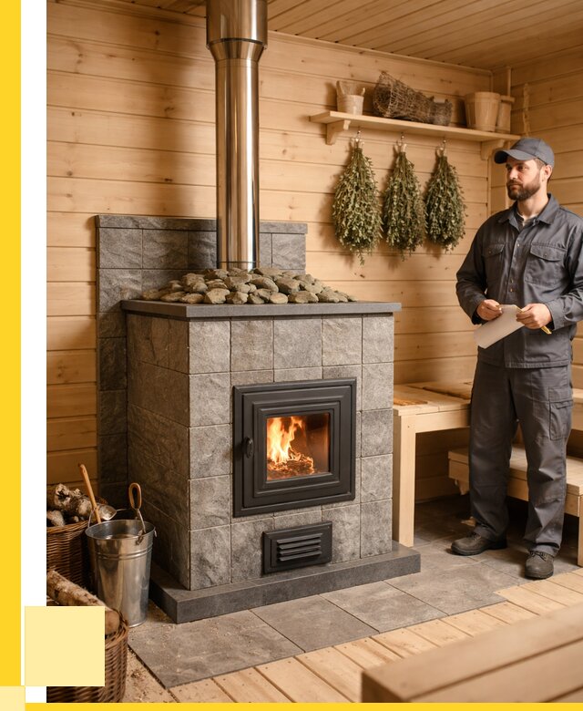 Печи для бани под ключ в Усолье-Сибирском от 123840 р. | ЭриданСль