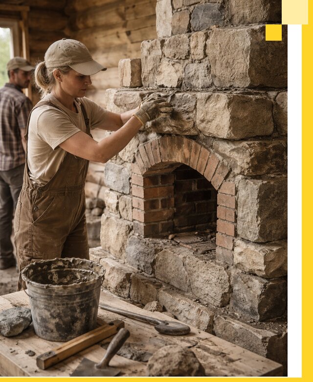 Каменные печи на заказ и монтаж в Усолье-Сибирском, долговечные решения