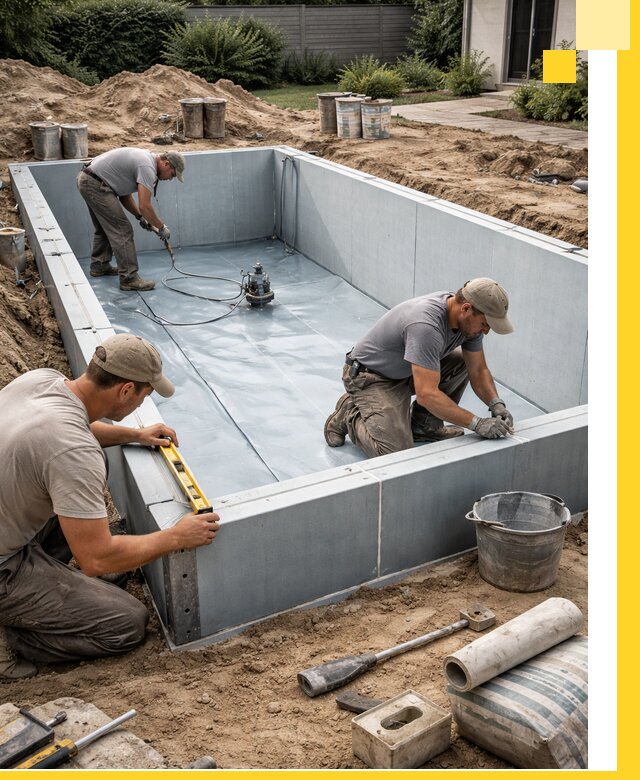 Профессиональный монтаж бассейнов под ключ в Усолье-Сибирском с гарантией