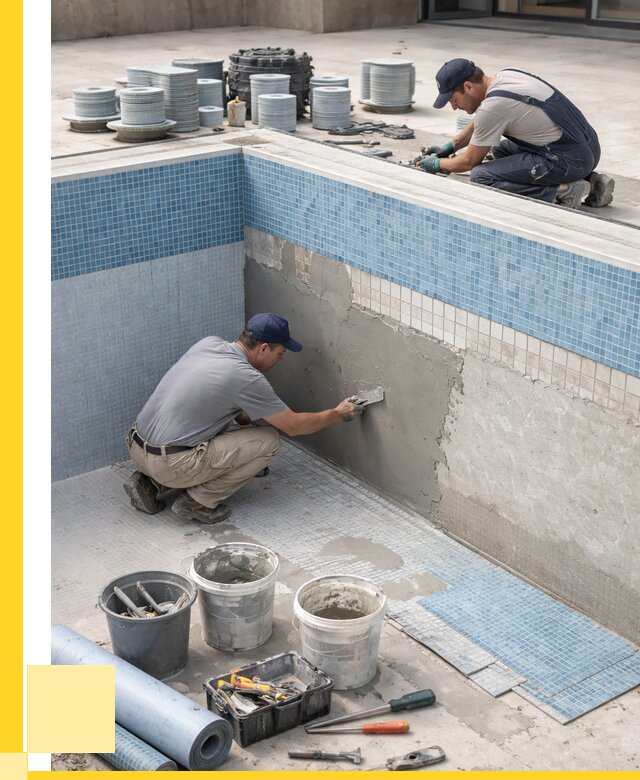 Ремонт и обслуживание бассейнов в Усолье-Сибирском от 25800 р. | ЭриданСль