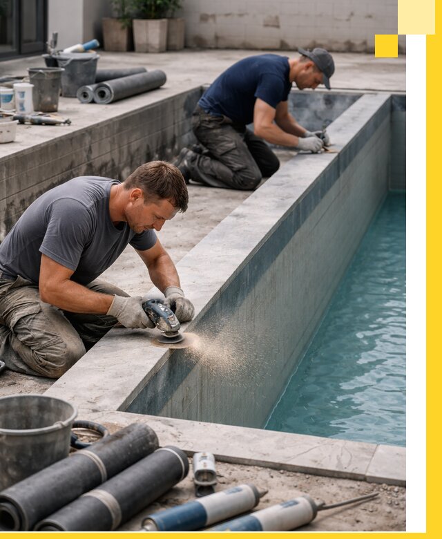 Профессиональный ремонт бассейнов под ключ в Усолье-Сибирском