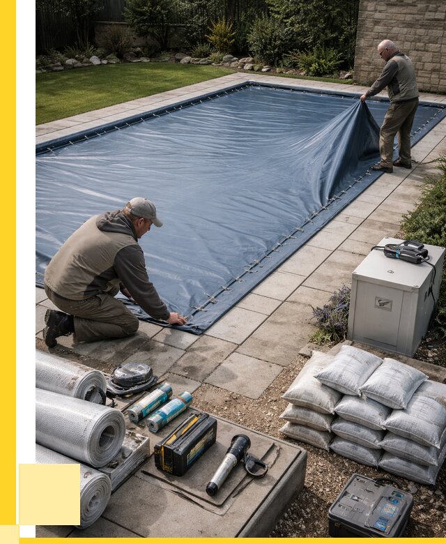 Консервация бассейнов в Усолье-Сибирском под ключ от 6708 р. | ЭриданСль