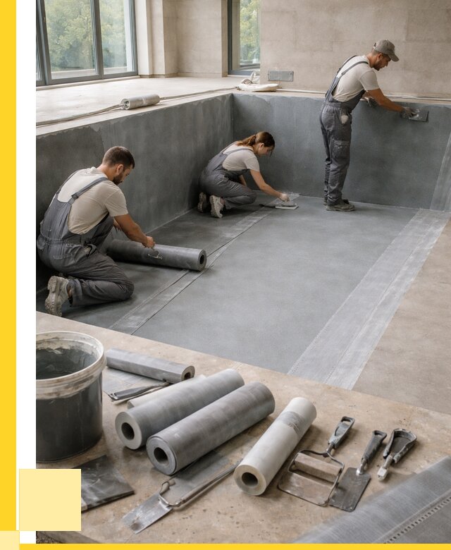 Гидроизоляция бассейнов в Усолье-Сибирском от 2064 р., ЭриданСль