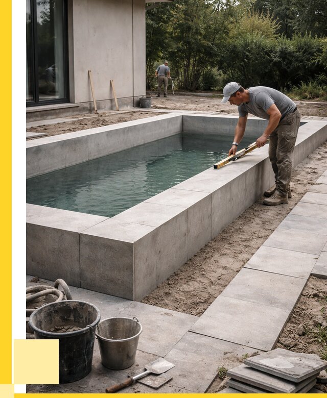 Строительство бетонного бассейна в Усолье-Сибирском от 1238400 р. | ЭриданСль