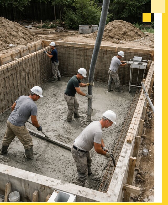 Строительство бетонных бассейнов под ключ в Усолье-Сибирском