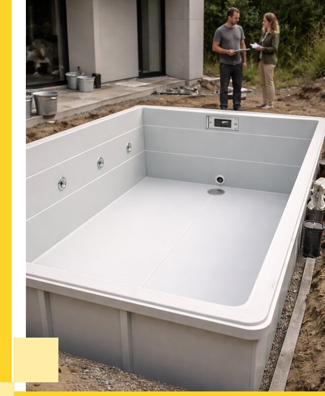 Полипропиленовые бассейны в Усолье-Сибирском от 258000 р. | ЭриданСль