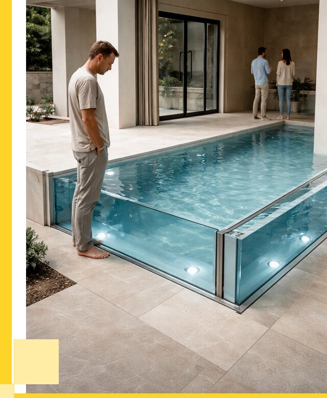 Стеклянные бассейны в Усолье-Сибирском от 1238400 р. | ЭриданСль — мозаика