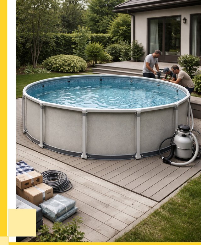 Купить каркасные бассейны в Усолье-Сибирском от 46440 р. | ЭриданСль