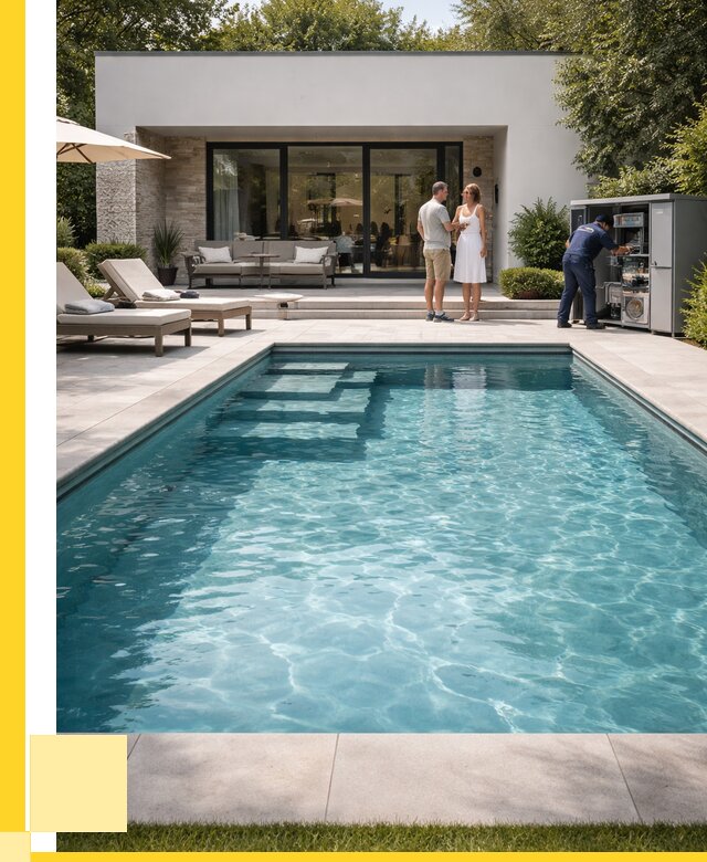 Бассейн в доме в Усолье-Сибирском под ключ от 1238400 р. | ЭриданСль