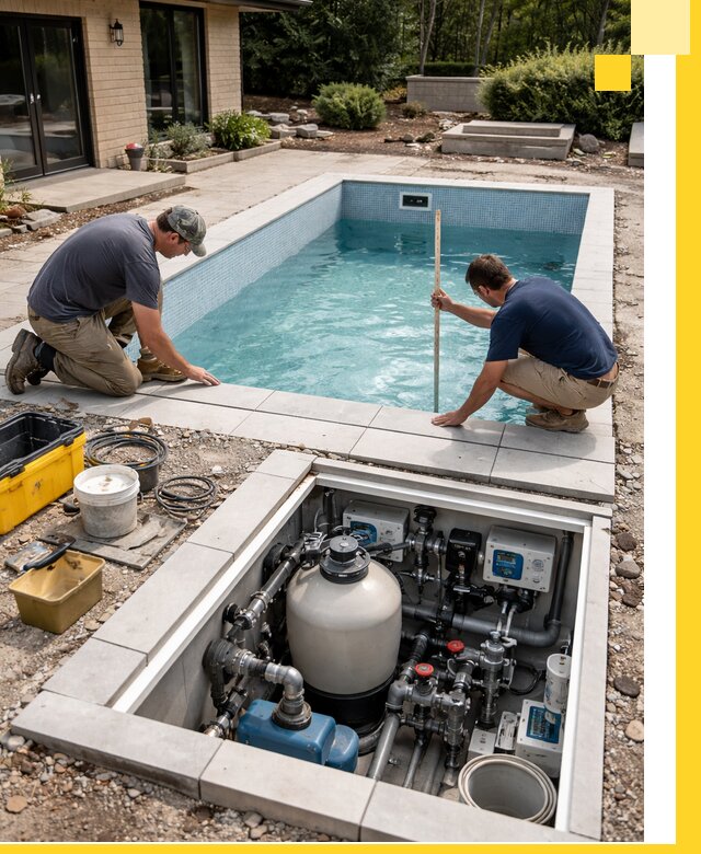 Строительство качественных домашних бассейнов под ключ в Усолье-Сибирском