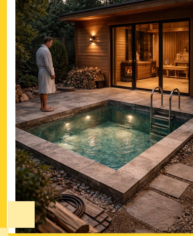 Бани с бассейном под ключ в Усолье-Сибирском от 98040 р. | ЭриданСль