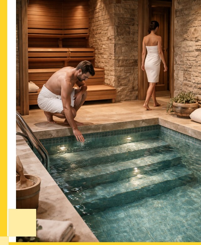 Сауна с бассейном под ключ в Усолье-Сибирском от 123840 р., ЭриданСль