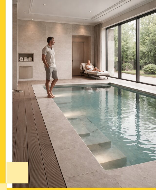 Бассейны в коттедже под ключ в Усолье-Сибирском от 1238400 р. | ЭриданСль