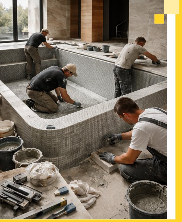 Строительство и установка СПА бассейнов под ключ в Усолье-Сибирском