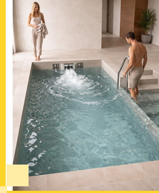 Бассейн с противотоком в Усолье-Сибирском от 258000 р. | ЭриданСль