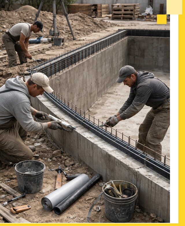 Качественный монтаж чаши бассейна в Усолье-Сибирском под ключ с гарантией