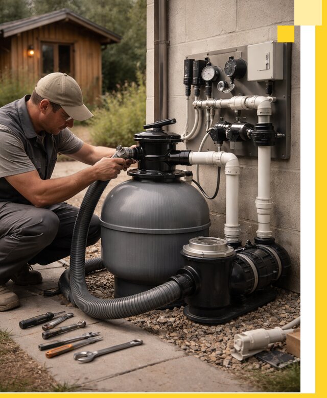 Продажа и монтаж фильтров и насосов для бассейнов в Усолье-Сибирском