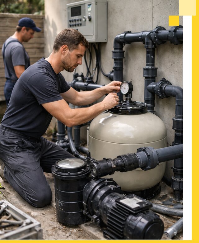 Поставка и монтаж фильтровального оборудования для бассейнов в Усолье-Сибирском