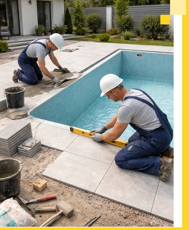 Строительство и монтаж плавательных бассейнов под ключ в Усолье-Сибирском