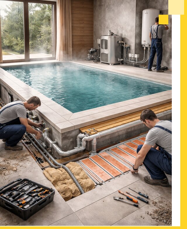 Проектирование и строительство тёплых бассейнов в Усолье-Сибирском