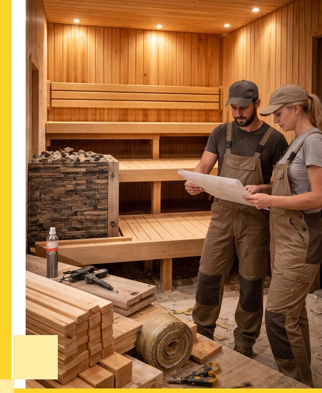 Строительство саун в Усолье-Сибирском под ключ от 258000 р., ЭриданСль