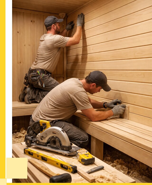 Обшивка саун вагонкой в Усолье-Сибирском от 2580 р. | ЭриданСль