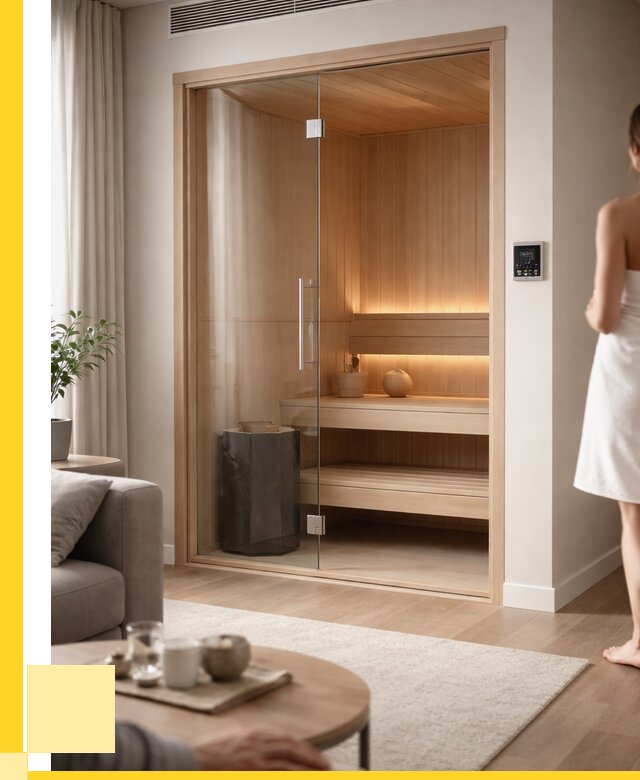 Сауна в квартире под ключ в Усолье-Сибирском от 123840 р. ЭриданСль