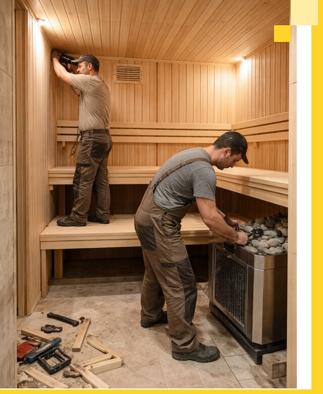 Купить сауну под ключ в Усолье-Сибирском с монтажом и гарантией