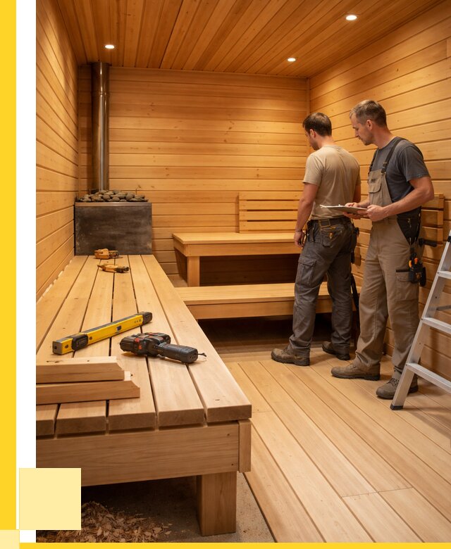 Отделка бань и саун в Усолье-Сибирском по цене от 4644 р. | ЭриданСль