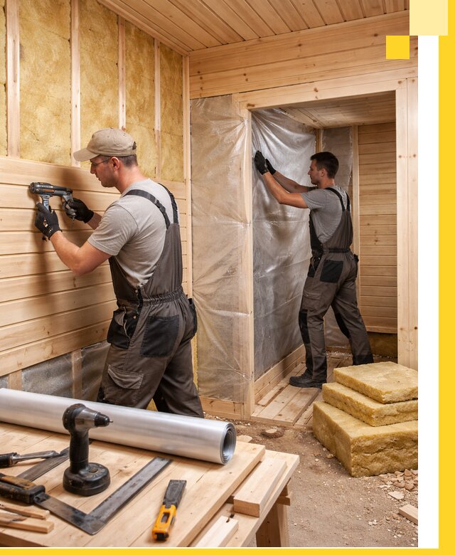 Бани под ключ в Усолье-Сибирском с проектом и полным монтажом