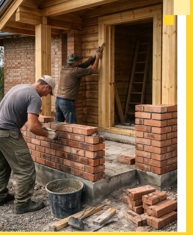 Строительство кирпичных бань под ключ в Усолье-Сибирском с гарантией качества