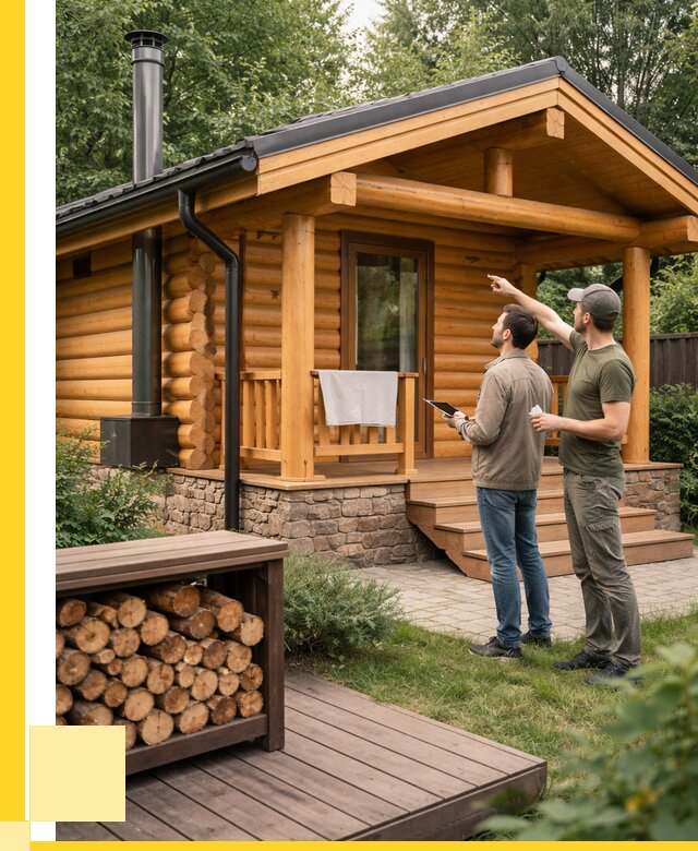 Бани для дачи под ключ в Усолье-Сибирском от 258000 р. | ЭриданСль