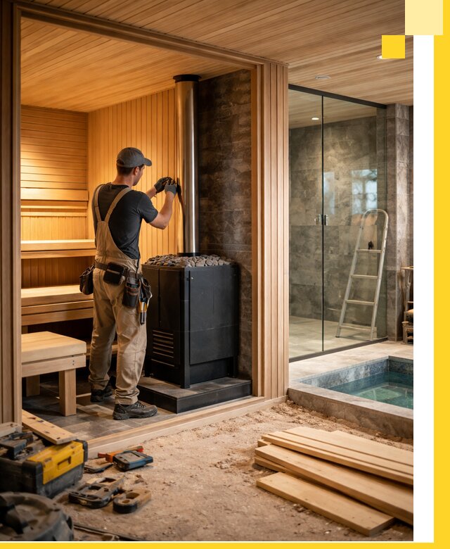 Полное строительство банных комплексов под ключ в Усолье-Сибирском