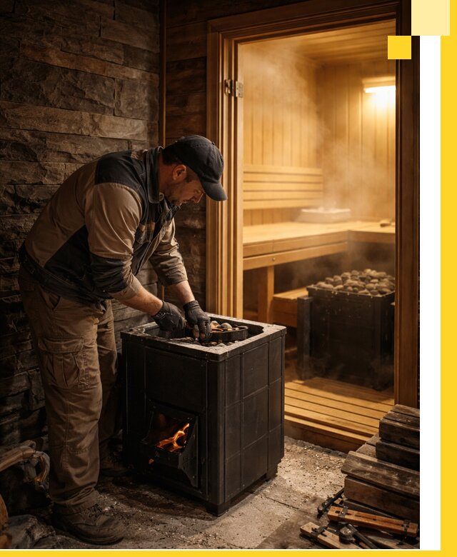 Строительство бани с сауной под ключ в Усолье-Сибирском от проекта до сдачи