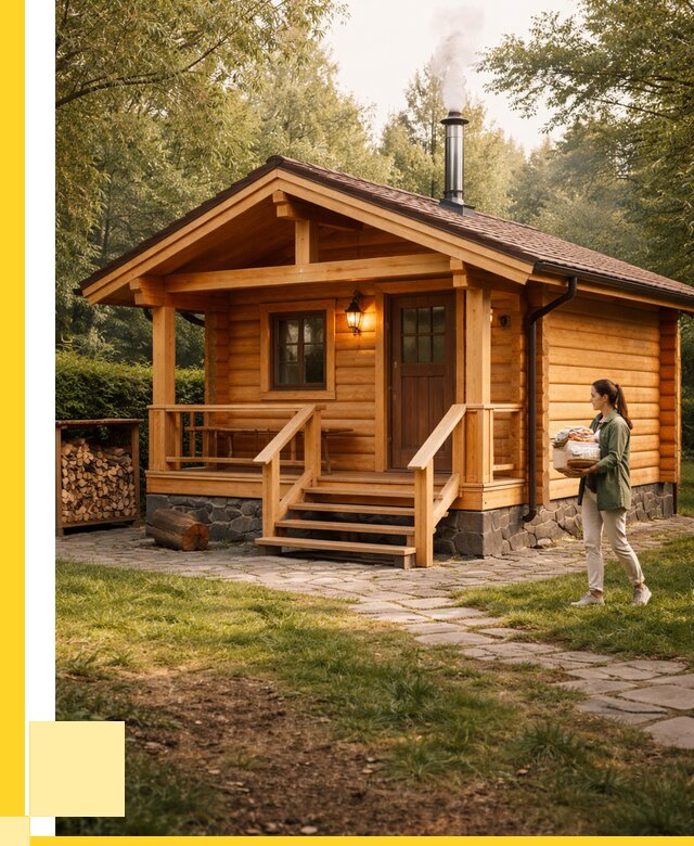 Купить баню под ключ в Усолье-Сибирском от 670800 р. | ЭриданСль