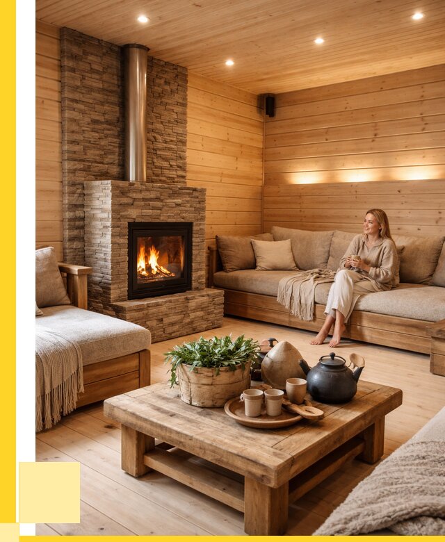 Проект бани с комнатой отдыха в Усолье-Сибирском от 36120 р. | ЭриданСль