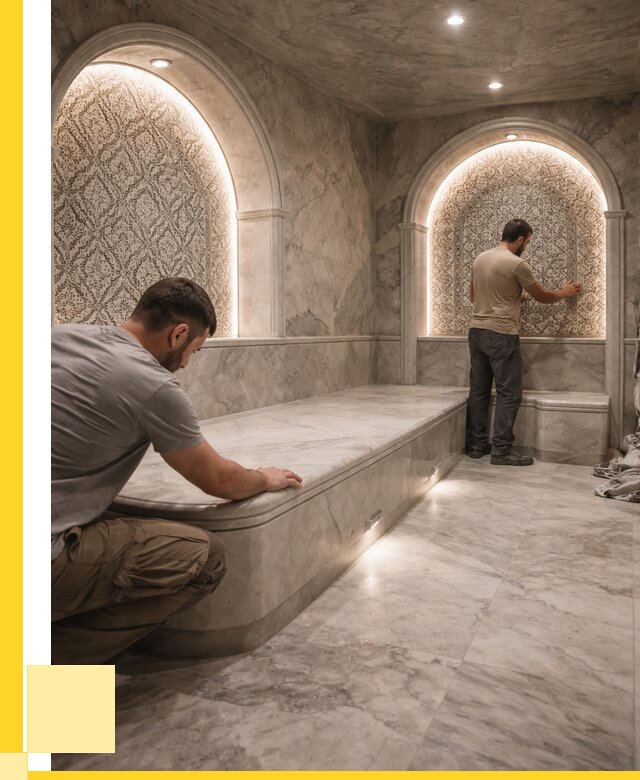 Турецкие бани под ключ в Усолье-Сибирском от 258000 р. | ЭриданСль